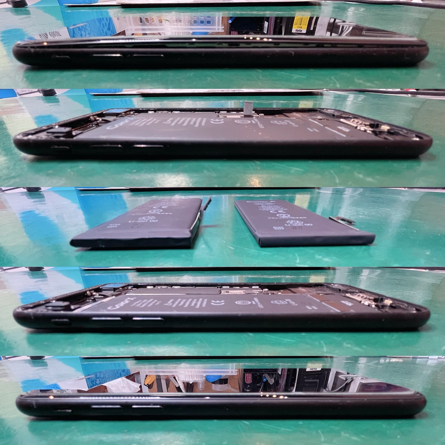 名古屋市緑区のM社様がiPhone7のバッテリー交換でご来店🔋
10台近くのiPhone7をカーナビとして使用しており、定期的にバッテリー膨張で交換♻️
充電残量が80%になったら、充電しないようにすれば、膨張しにくくなることを伝えました👨🏻‍🔧
交換時間は約20分でした🪛

#名古屋 #緑区 #iPhone修理 #アイフォン修理 #iPhone7 #バッテリー交換 #バッテリー膨張 #Dapple #ダップル #24時間対応 #apple