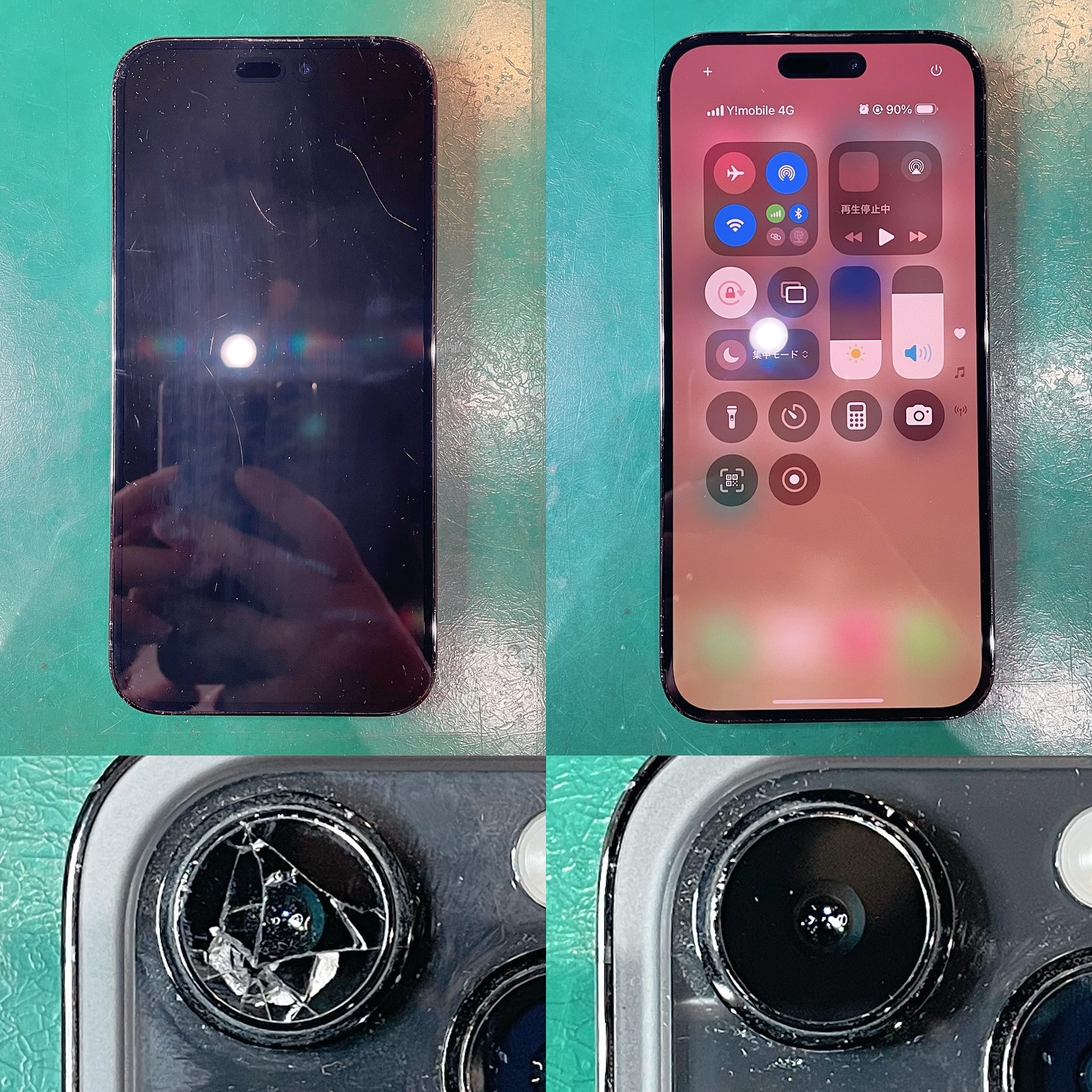 名古屋市南区のS様がiPhone14ProMaxの起動不能とリアカメラガラス割れでご来店📱
内部を確認すると、液晶パネルと下部に腐食が見られ、水没の可能性がありました💦
簡易水没修理と液晶パネルの交換で起動したので、カメラのガラス部分の修理もして完了👨🏻‍🔧
作業時間は約90分でした🪛

#名古屋 #緑区 #南区 #iPhone修理 #アイフォン修理 #iPhone14ProMax #水没修理 #液晶破損 #リアカメラガラス割れ #Dapple #ダップル #24時間対応 #apple